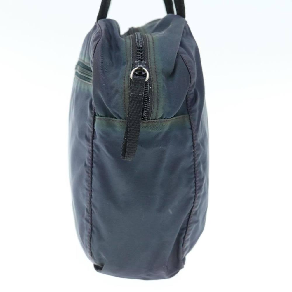 PRADA Hand Bag Nylon Navy Auth 64462 - Picture 3 of 16